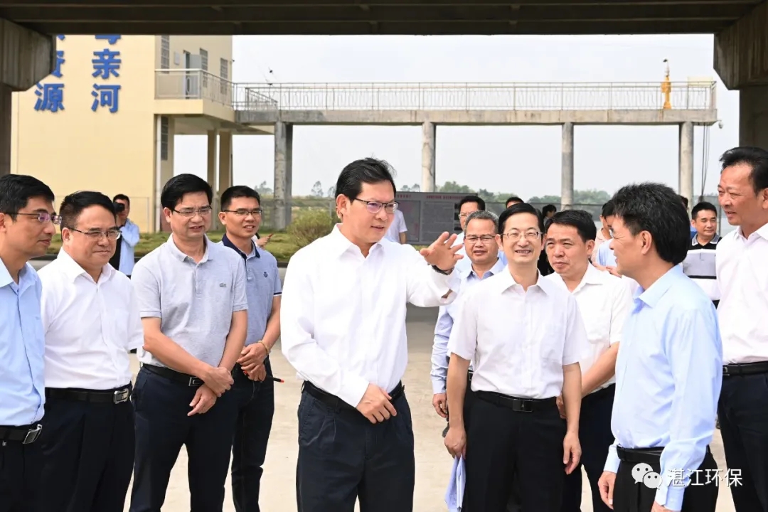 市委书记郑人豪率队到廉江调研督导水环境整治工作