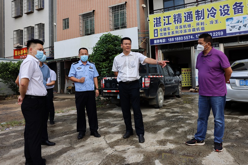 陈思远区长率队调研我区道路交通和油气管道安全工作