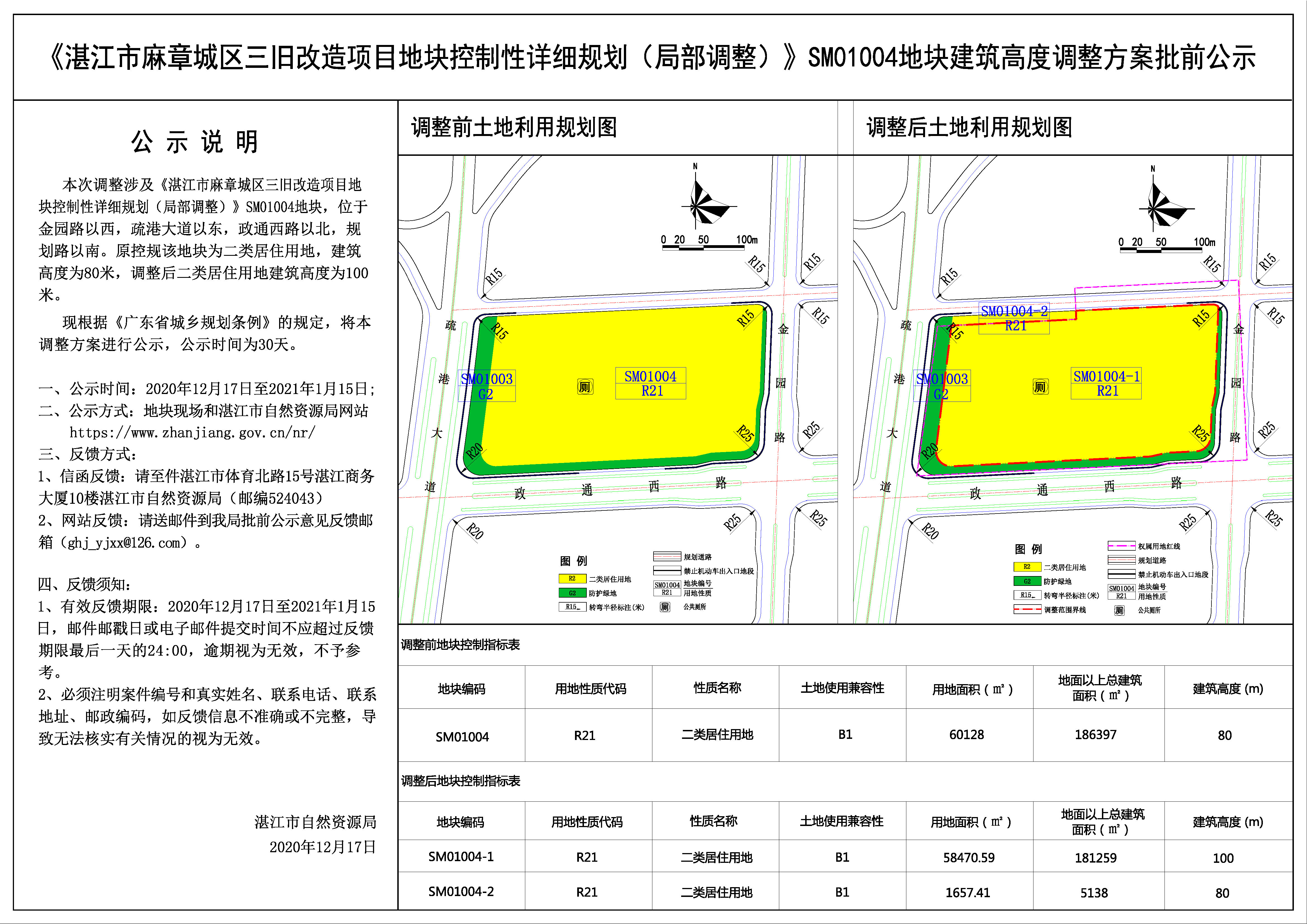 《湛江市麻章城区三旧改造项目地块控制性详细规划(局部调整)》sm