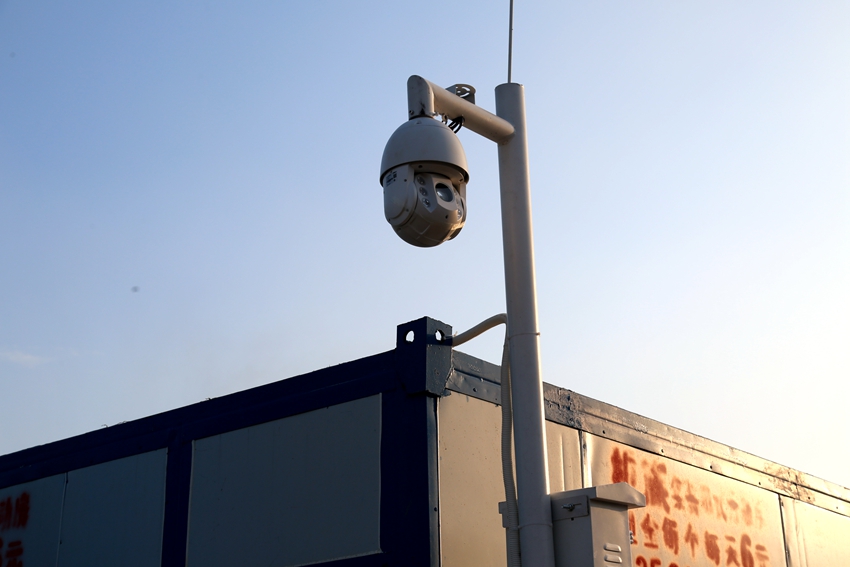 推进工地安装视频监控加强工地扬尘信息化管理