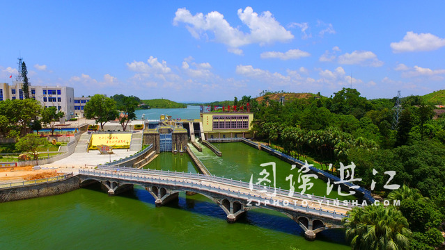 鸟瞰鹤地水库之美