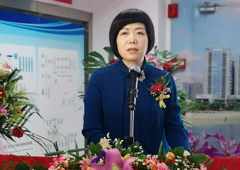 市文广旅体局局长彭晖在上线仪式上发言