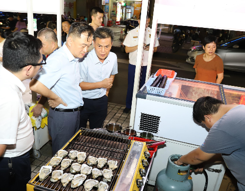 区政府主要领导率队开展安全生产夜查