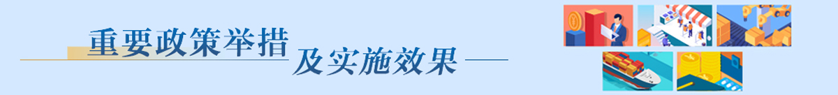 重要政策举措及实施效果专栏