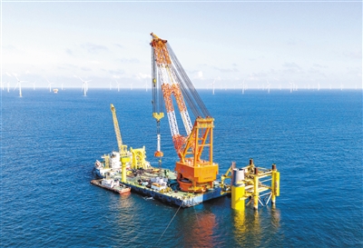 徐闻海上风电场300MW增容项目动工