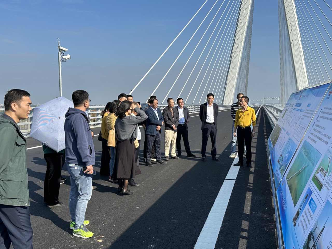 市发展改革局组织开展湛江环城高速公路南三岛大桥（坡头至南三岛段）实地调研活动