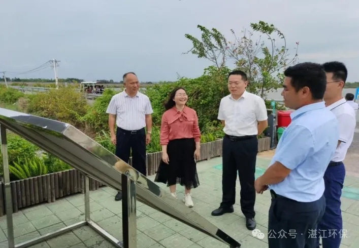 市生态环境局局长邓国庆调研麻章区生态环境保护工作并开展“平安夜访”