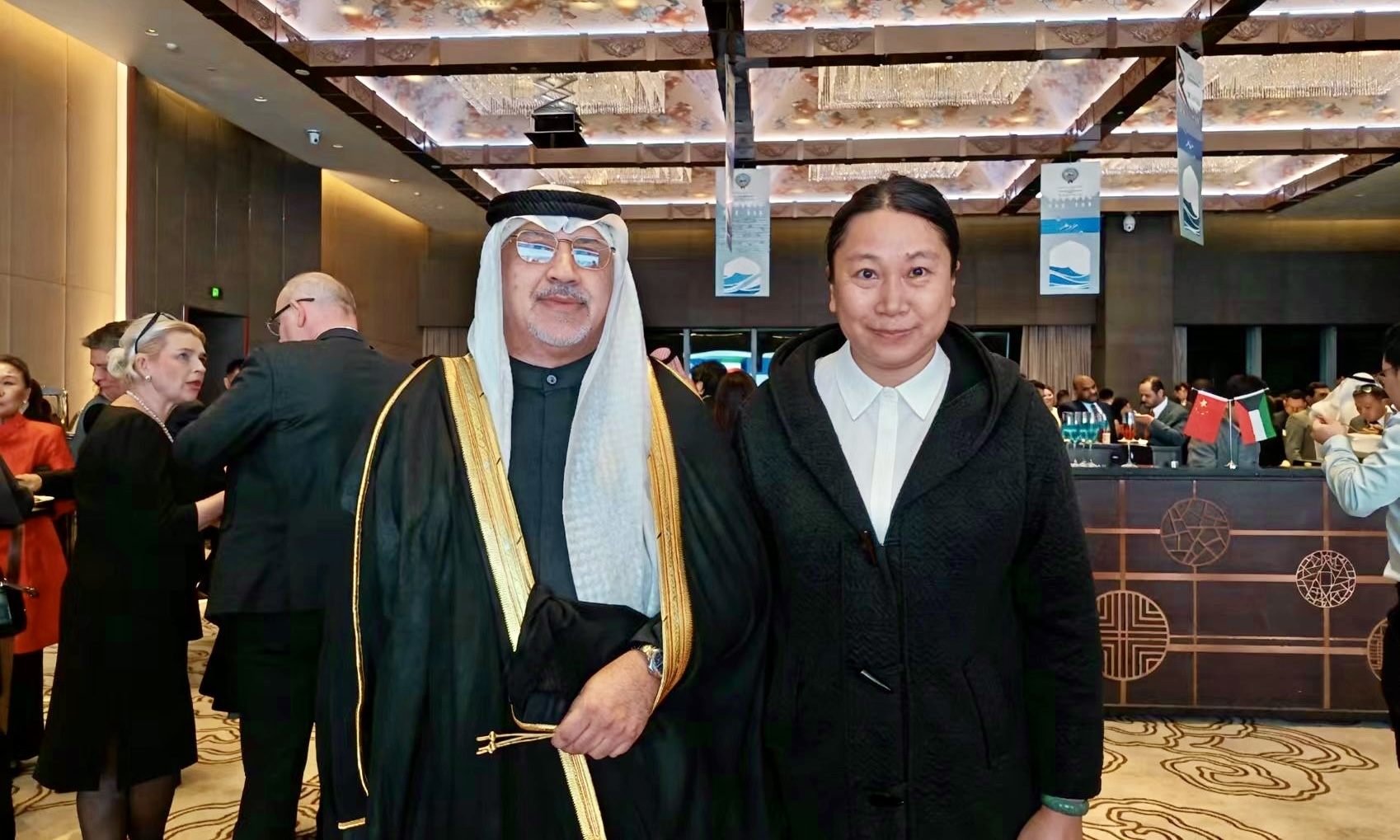 市外事局应邀出席科威特国庆招待会