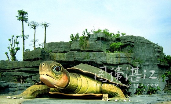 湖光岩东大门将以新貌迎宾