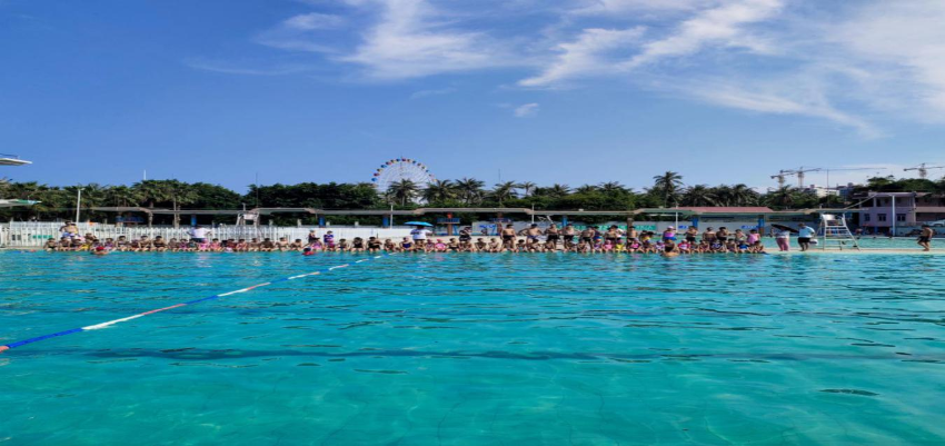 湛江市海滨游泳场4月28日全面开放